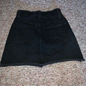 Madewell Skirts - Madewell Denim Black Skirt Madewell Skirts - Madewell Denim Black Skirt